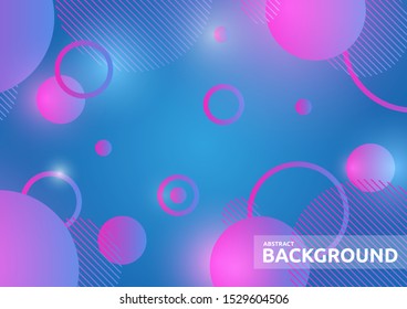 Abstract background with gradient geometric shape for wallpaper and web landing page