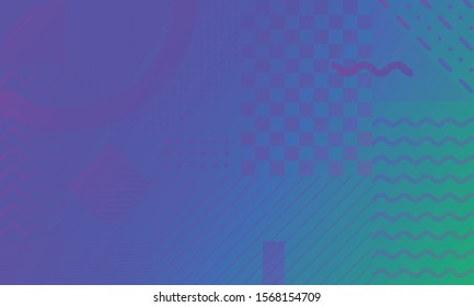 Abstract Background with Gradient Geometric Texture