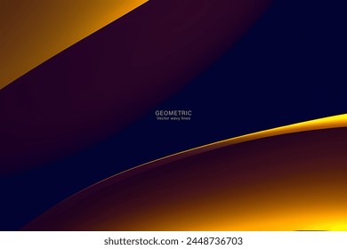 Abstract background with gradient gold purple color. Modern colorful abstract pattern design.