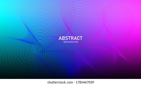 abstract background with a gradient of green, blue and purple and there is a blending pattern