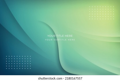 ABSTRACT BACKGROUND GRADIENT GREEN AND BLUE