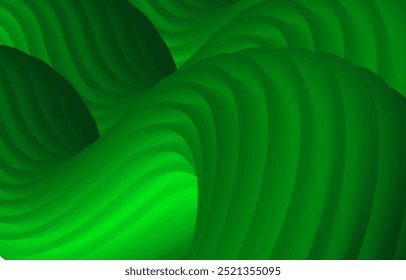 abstract background with gradient green color. vector illustration