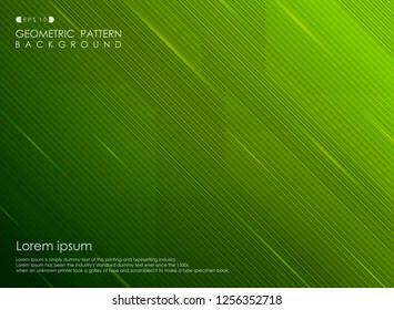 Abstract background gradient green stripe line design business. vector eps10