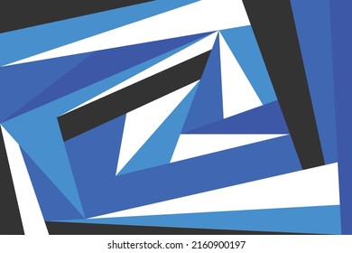 Abstract background with gradient illusionist pattern