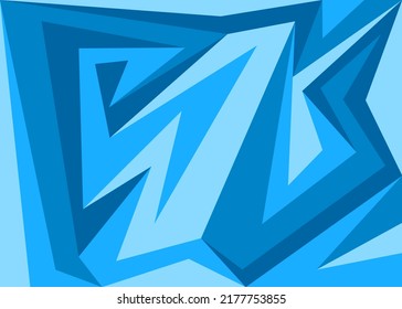 Abstract background with gradient illusionist pattern