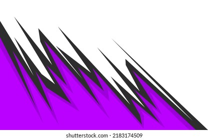 Abstract background with gradient jagged edge pattern and with some copy space area