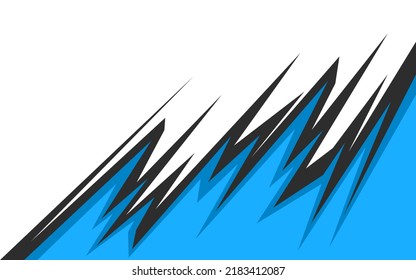 Abstract background with gradient jagged edge pattern and with some copy space area