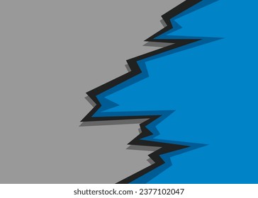 Abstract background with gradient jagged edge pattern and with some copy space area