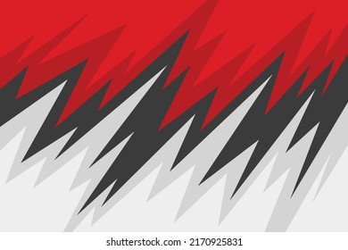 Abstract background with gradient jagged zigzag pattern