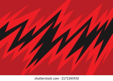 Abstract background with gradient jagged zigzag pattern