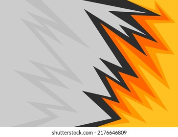 Abstract background with gradient jagged zigzag and some copy space area
