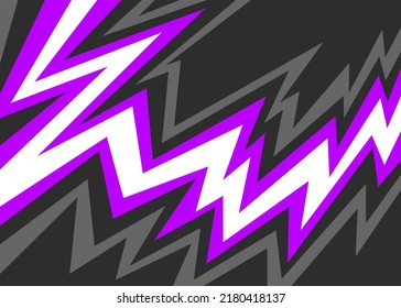 Abstract background with gradient jagged zigzag pattern