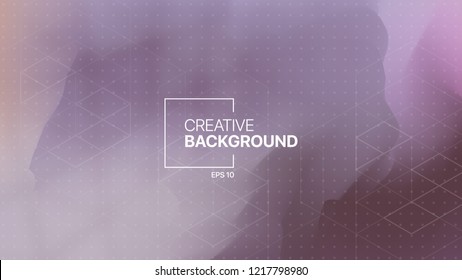 Abstract background with gradient liquid for web backgrounds, advertising posters, covers and brochures. Vector illustration.