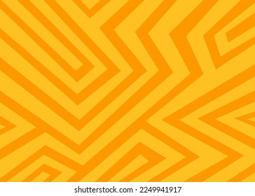 Abstract background with gradient maze line pattern