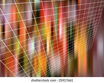 Abstract background with gradient mesh