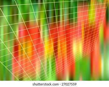 Abstract background with gradient mesh