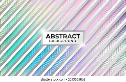 Abstract background with gradient mesh blend