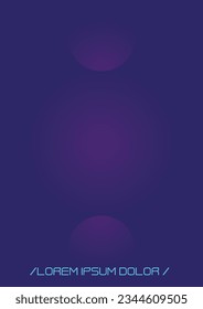 Abstract Background with Gradient Mesh Holographic Shapes. Vector Poster Design for your Business. Minimal Print Set for Your Identity Style. 