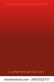 Resumen de fondo con formas holográficas de malla degradada. Diseño de folleto de vectores para su identidad. Conjunto mínimo de impresión en colores rojos para su estilo de identidad. 