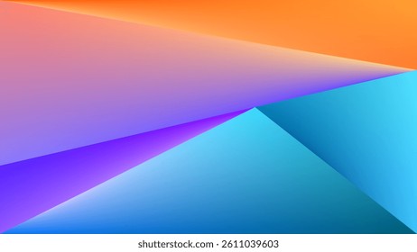 ABSTRACT BACKGROUND GRADIENT MESH SMOOTH LIQUID BLUE ORANGE PURPLE COLORFUL BLURRED DESIGN VECTOR TEMPLATE GOOD FOR MODERN WEBSITE, WALLPAPER, COVER DESIGN 