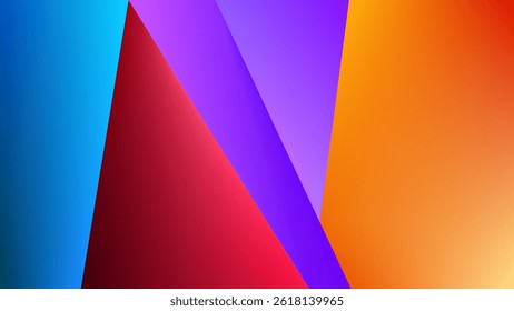 ABSTRACT BACKGROUND GRADIENT MESH SMOOTH LIQUID BLUE ORANGE PURPLE COLORFUL BLURRED DESIGN VECTOR TEMPLATE GOOD FOR MODERN WEBSITE, WALLPAPER, COVER DESIGN 