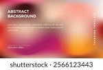 Abstract Background Gradient Mesh Trending Template Design