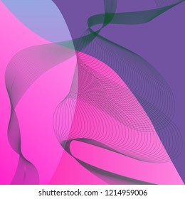 Abstract background gradient multicolor grid striped weave.