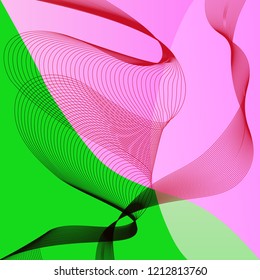 Abstract background gradient multicolored grid striped weave.