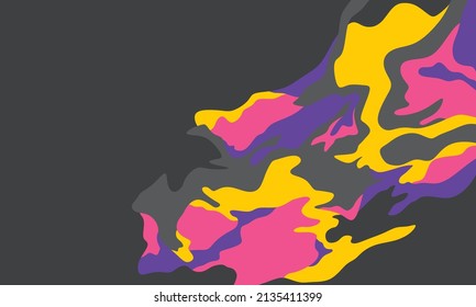 Abstract background with gradient oil painting texture pattern and with some copy space area