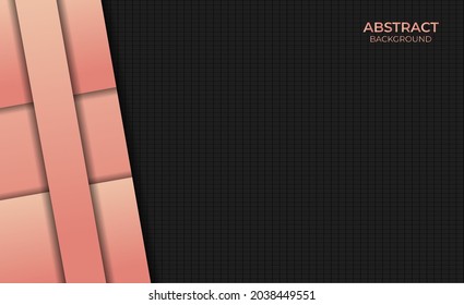 Abstract Background Gradient Orange Color Design Style