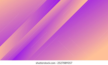 ABSTRACT BACKGROUND GRADIENT ORANGE PURPLE SMOOTH LIQUID COLORFUL DESIGN WITH GEOMETRIC SHAPES VECTOR TEMPLATE GOOD FOR MODERN WEBSITE, WALLPAPER, COVER DESIGN 