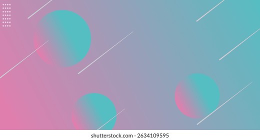 abstract background with gradient orbs. vector illustration eps10