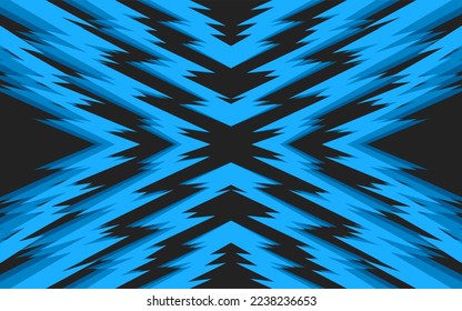 Abstract background with gradient ornamental jagged line pattern