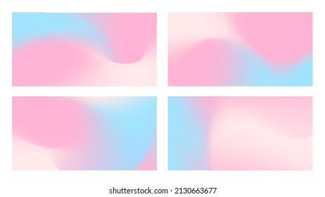 Abstract Background Gradient Pastel Color Pink And Blue. Minimalist Abstract Background. 