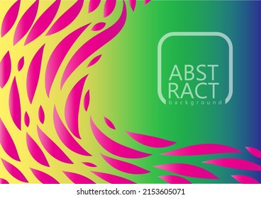 abstract background with gradient pattern shapes curved and wavy lines