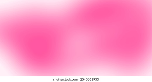 Fondo Abstractas con un gradiente de tonos rosados, mezclándose suavemente para crear un efecto visual suave y fluido. Ilustración vectorial