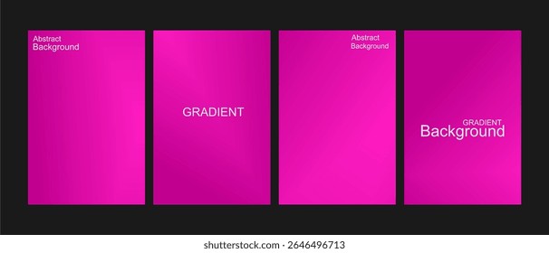 Abstract Background Gradient pink , for Presentation and Design, Studio showroom product base, fashion runway mockup scene. vector illustration