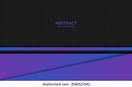 Gradiente de fondo abstracto Diseño de estilo azul púrpura