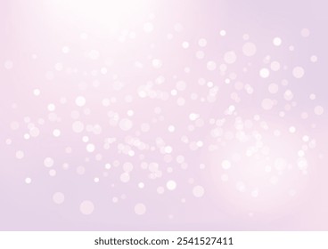 Gradiente de fondo abstracto de púrpura y rosa con una delicada salpicadura de luz bokeh brillante