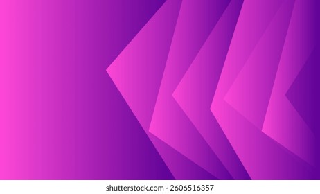 ABSTRACT BACKGROUND GRADIENT PURPLE PINK COLORFUL DESIGN WITH TRIANGLE GEOMETRIC SHAPES VECTOR TEMPLATE GOOD FOR MODERN WEBSITE, WALLPAPER, COVER DESIGN 