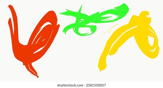 Abstract Background with Gradient rainbow Color Wave Pattern lines. 3D Wavy Rainbow Lines. Geometric line scribble Design Element