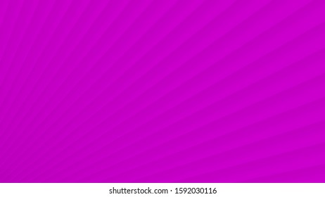 Abstract background of gradient rays in purple colors