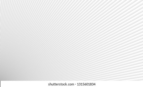 Abstract background of gradient rays in white colors