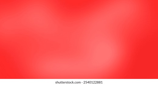 Abstract background with a gradient of red hues, blending from a lighter pinkish red in the center to deeper red shades towards the edges. Vector illustration