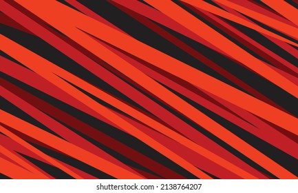 Abstract Background With Gradient Red Slash Lines Pattern