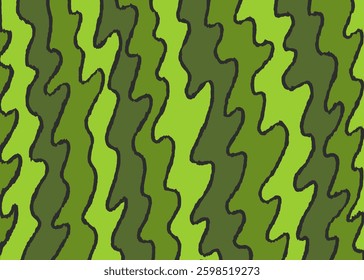 Abstract background with gradient rough curly lines pattern. Simple natural background