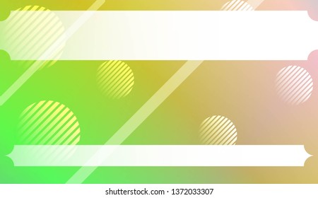 Abstract Background With Gradient Shape, Line, Circle, Space for Text. For Your Design Wallpapers Presentation. Vector Illustration with Color Gradient