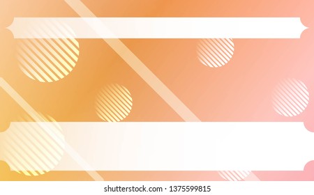 Abstract Background With Gradient Shape, Line, Circle, Space for Text. For Your Design Wallpapers Presentation. Vector Illustration with Color Gradient