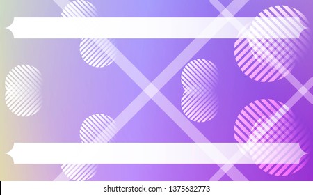 Abstract Background With Gradient Shape, Line, Circle, Space for Text. For Your Design Wallpapers Presentation. Vector Illustration with Color Gradient