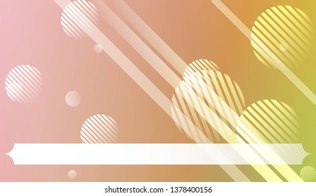 Abstract Background With Gradient Shape, Line, Circle, Space for Text. For Your Design Wallpapers Presentation. Vector Illustration with Color Gradient
